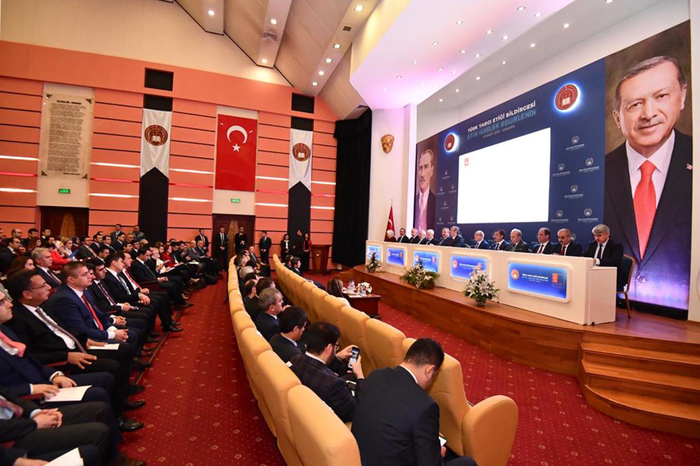 "Yargı Etiği Bildirgesi" açıklandı "Yargı Etiği Bildirgesi" açıklandı